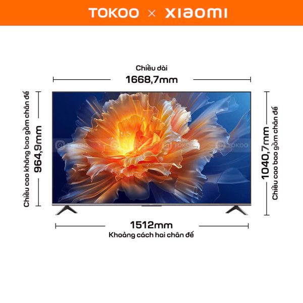 Xiaomi Smart TV S75 (L75M9-S) 2023 Series - Hình ảnh 2