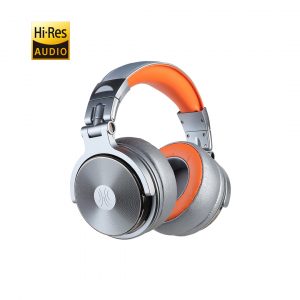 OneOdio® Pro-50 Studio & Wired Headphones | Hi-Res Audio(Gray Brown)