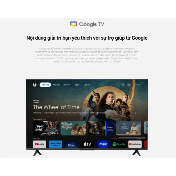 Xiaomi TV A 55 2025 Series (Giá đã bao gồm thuế giá trị gia tăng và gói dịch vụ 2 năm bảo hành) - Hình ảnh 9