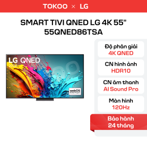 Smart Tivi QNED LG 4K 55 inch 55QNED86TSA