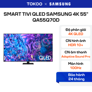 Smart Tivi QLED Samsung 4K 55 inch QA55Q70D