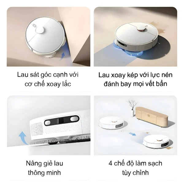 Robot hút bụi lau nhà Xiaomi Vacuum X20 Plus - Hình ảnh 7