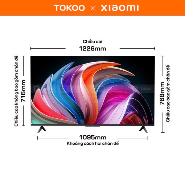 Tivi Redmi A Pro 55 inch – Tần số 120Hz, MEMC, Wifi 6 - Hình ảnh 2