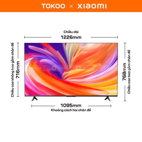 Redmi Smart TV A55 55 inches 2025 Series- Màn hình 4K, tần số 120Hz, WiFi 2,4GHz/5GHz L55MA-RA - Hình ảnh 2