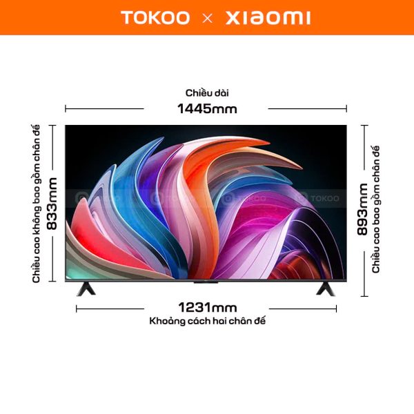 Tivi Redmi A Pro 65 inch – Tần số 120Hz, MEMC, Wifi 6 - Hình ảnh 2