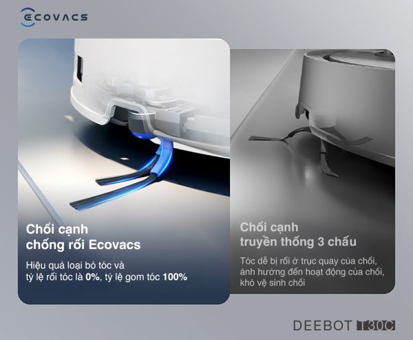 Robot hút bụi lau nhà Ecovacs Deebot T30C - Hình ảnh 15