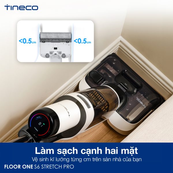 Máy lau nhà khô ướt cầm tay Tineco Floor One S6 Stretch Pro - Hình ảnh 7