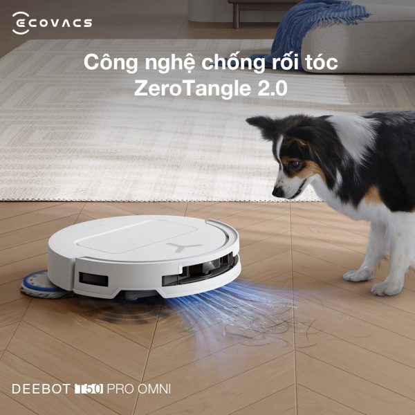 Robot hút bụi lau nhà Ecovacs Deebot T50 Pro OMNI - Hình ảnh 11