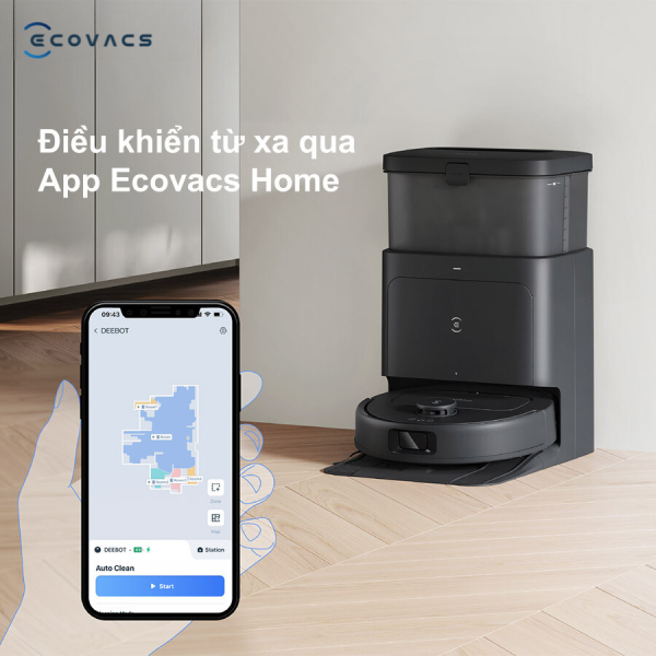 Robot hút bụi lau nhà Ecovacs N30 PRO OMNI - Hình ảnh 18