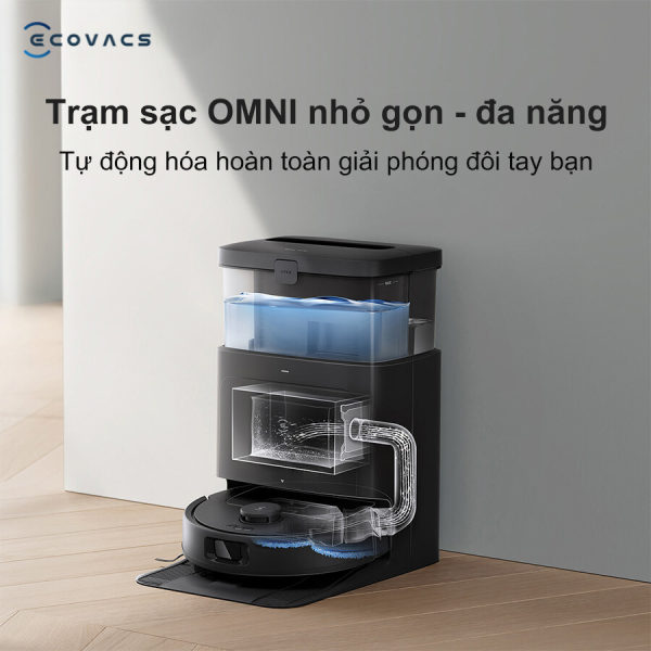Robot hút bụi lau nhà Ecovacs N30 PRO OMNI - Hình ảnh 17