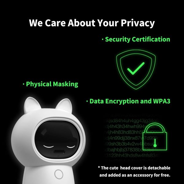 Camera Aqara Hub G3 2K Security Indoor, Nhận dạng khuôn mặt và cử chỉ AI, Điều khiển từ xa hồng ngoại, Góc xem 360° thông qua chế độ xoay ngang và nghiêng, Tương thích với Alexa, HomeKit Secure Video, Google Assistant, IFTTT - Hình ảnh 6