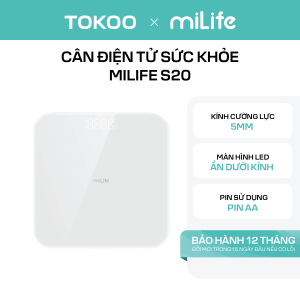 Cân điện tử sức khỏe miLife S20