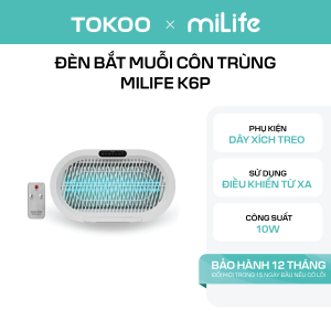 Đèn bắt muỗi côn trùng miLife K6P