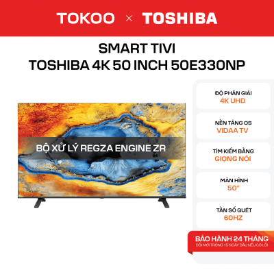 Smart Tivi Toshiba 4K 50 inch 50E330NP