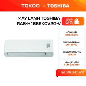 MÁY LẠNH TOSHIBA RAS-H18S5KCV2G-V