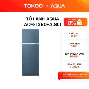 TỦ LẠNH AQUA AQR-T380FA(SL)