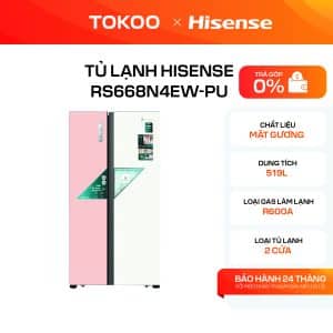 TỦ LẠNH HISENSE RS668N4EW-PU