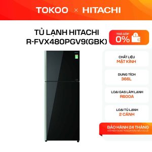 Tủ lạnh HITACHI R-FVX480PGV9 GBK