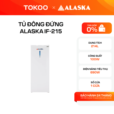 Tủ Đông Alaska 214 lít IF-215