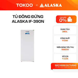 Tủ Đông Đứng Alaska 390 Lít IF-390N