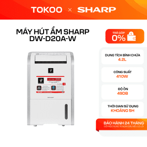 Máy hút ẩm Sharp DW-D20A-W