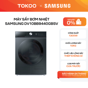 Máy sấy bơm nhiệt Samsung 10 Kg DV10BB9440GBSV