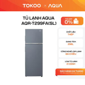 Tủ lạnh Aqua AQR-T299FA(SL)