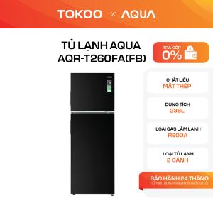 Tủ lạnh AQua AQR-T260FA(FB)