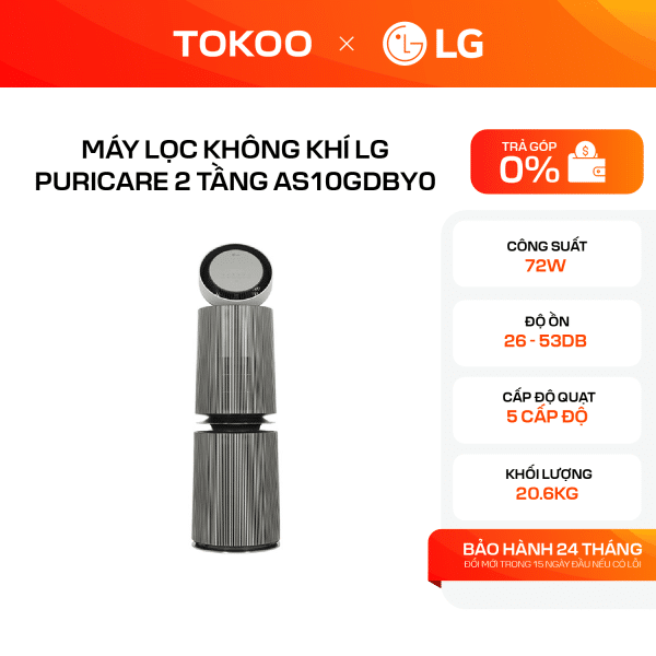 Máy lọc không khí LG PuriCare 2 tầng AS10GDBY0