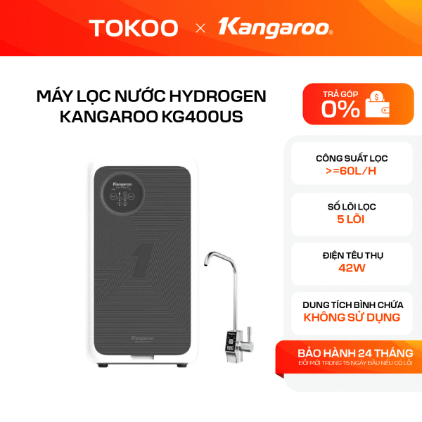Máy lọc nước Hydrogen Kangaroo KG400US