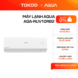 Máy lạnh Aqua Inverter 1 HP AQA-RUV10RB2