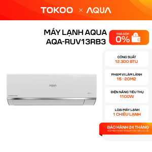 Máy lạnh AQUA Inverter 1.5 HP AQA-RUV13RB3