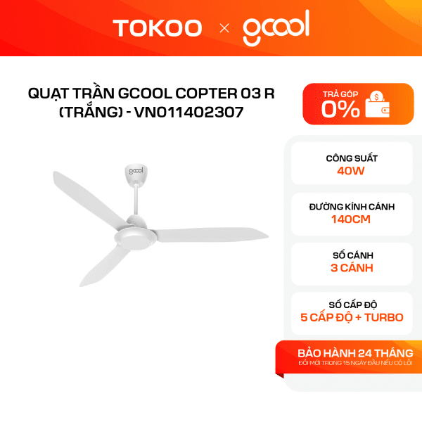 Quạt trần GCool Copter 03 R VN011402307