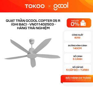 Quạt trần GCool Copter 05 R VN011402503 - HÀNG TRẢI NGHIỆM