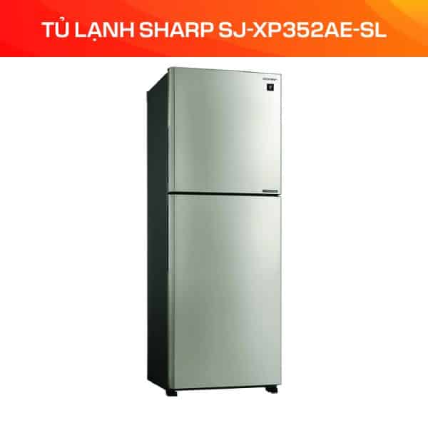 TỦ LẠNH SHARP SJ-XP352AE-SL - Ảnh 3