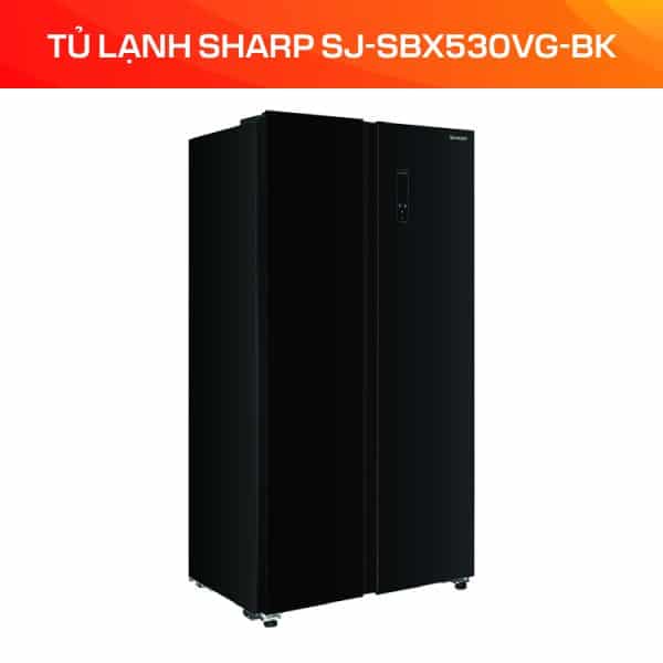 TỦ LẠNH SHARP SJ-SBX530VG-BK - Ảnh 2