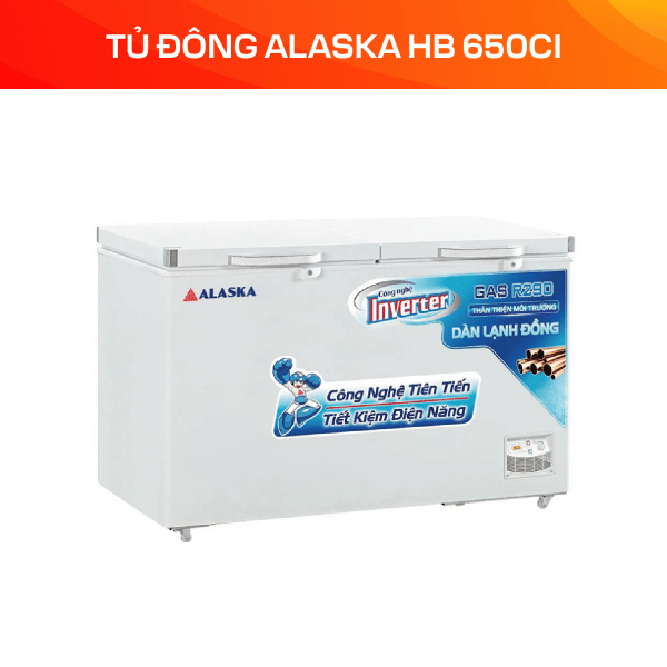 Tủ Đông Alaska Inverter 518 Lít HB-650CI - Ảnh 3