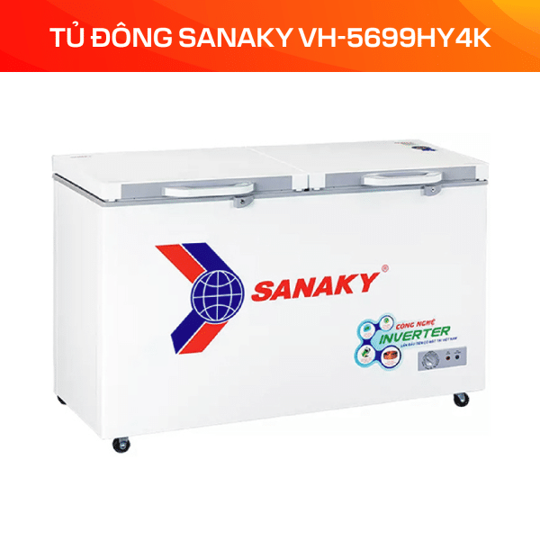 Tủ Đông Sanaky Inverter 410 lít VH-5699HY4K - Ảnh 3