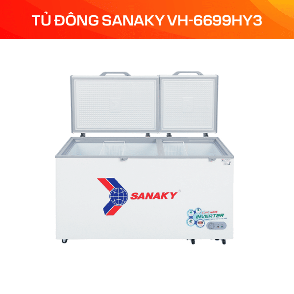Tủ Đông Sanaky Inverter 530 lít VH-6699HY3 - Ảnh 3