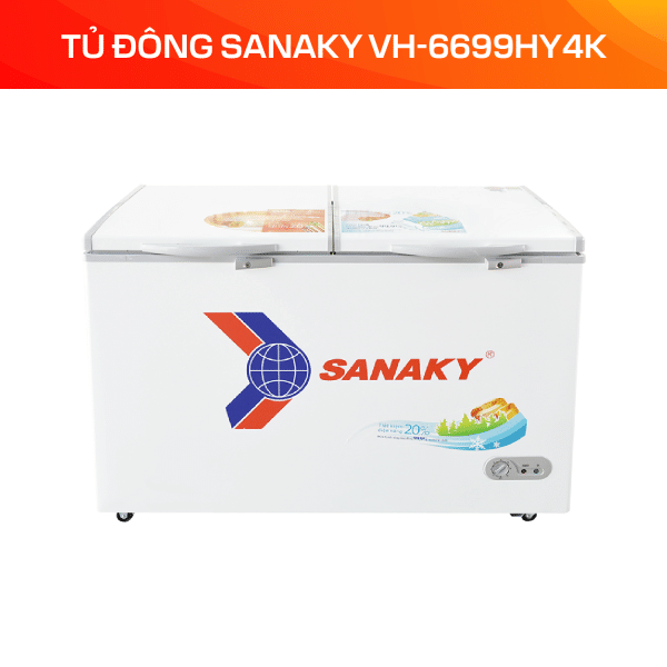 Tủ Đông Inverter Sanaky 530 Lít VH-6699HY4K - Ảnh 3