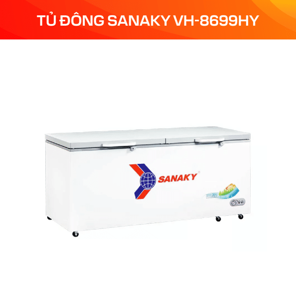 Tủ Đông Sanaky 761 lít VH-8699HY - Ảnh 3