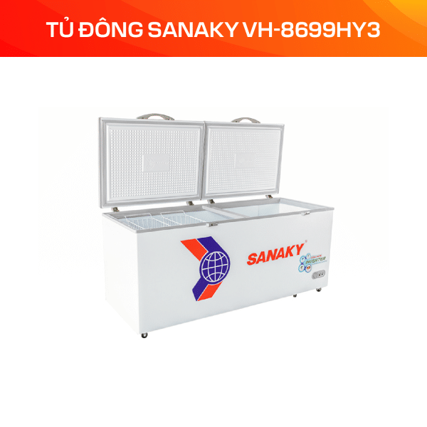 Tủ Đông Sanaky Inverter 761 lít VH-8699HY3 - Ảnh 3