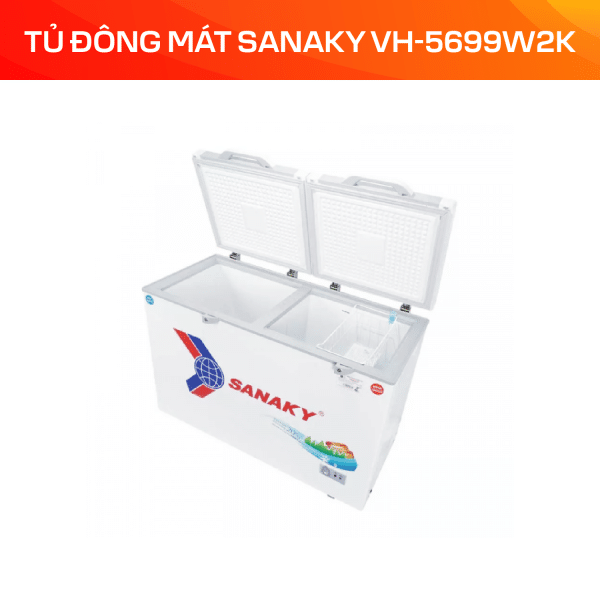 Tủ Đông Mát Sanaky 560 Lít VH-5699W2K - Ảnh 3