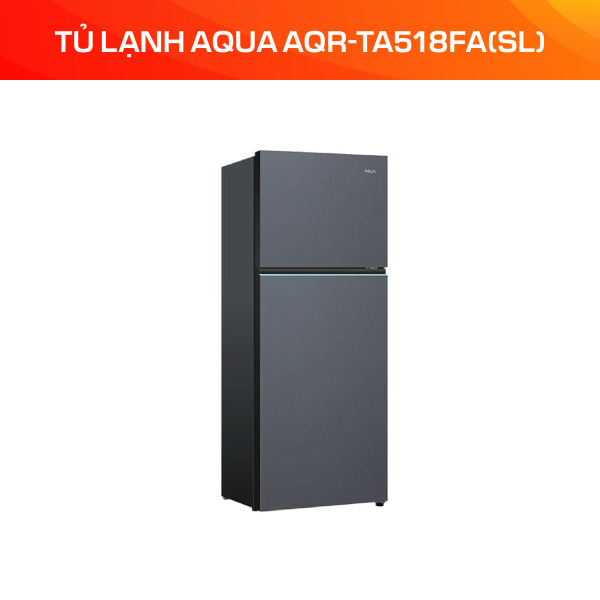 Tủ lạnh Aqua Inverter 455 lít AQR-TA518FA(SL) - Ảnh 3