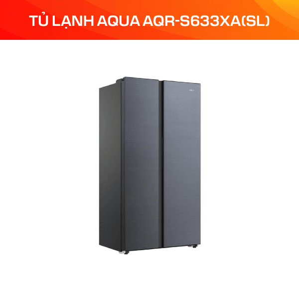Tủ Lạnh Aqua Inverter 569 Lít AQR-S633XA(SL) - Ảnh 3