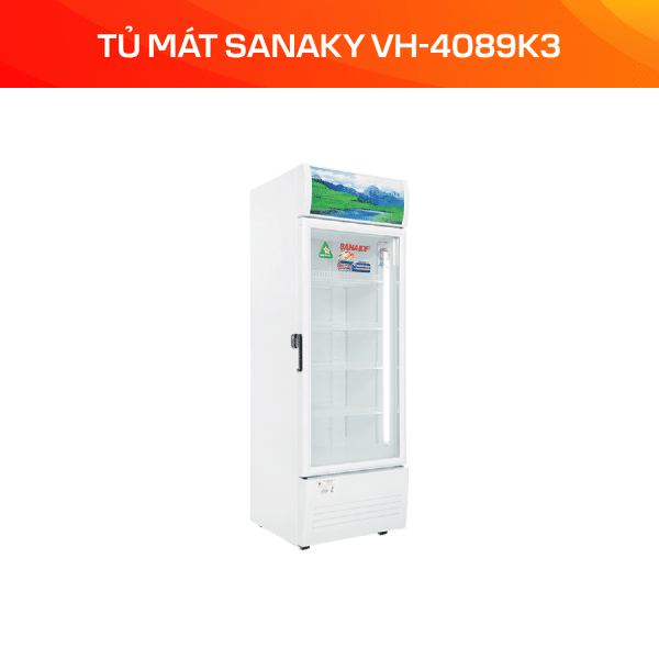 Tủ mát Sanaky Inverter 400 lít VH-4089K3 - Ảnh 3