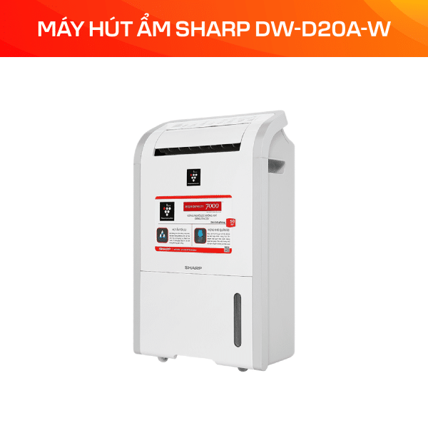 Máy hút ẩm Sharp DW-D20A-W - Ảnh 4