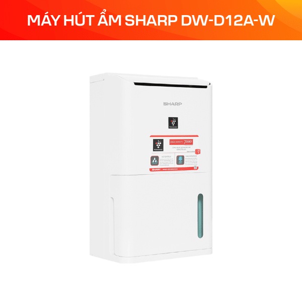 Máy hút ẩm Sharp DW-D12A-W - Ảnh 3