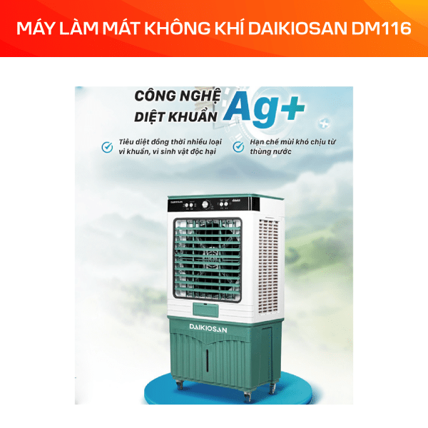 Quạt điều hòa Daikiosan DM116 - Ảnh 3