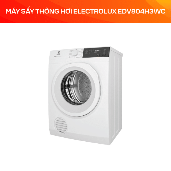 Máy sấy thông hơi Electrolux 8 kg EDV804H3WC - Ảnh 3